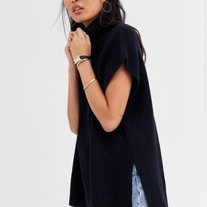 & OTHER STORIES high neck sleeveless sweater